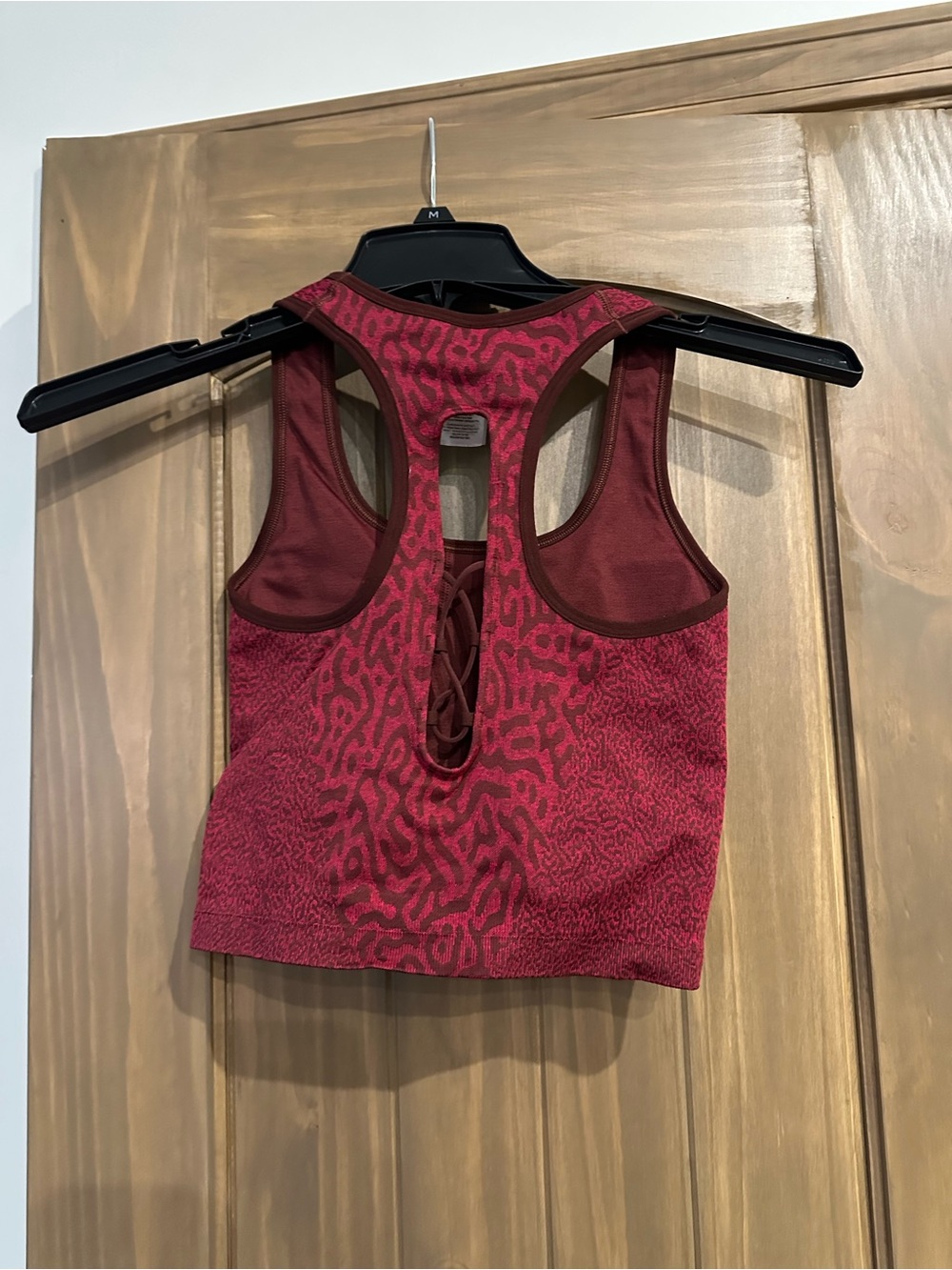 Gymshark Burgundy Scoop Sports Bra